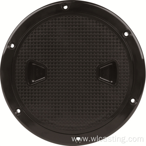 Marine Boat Screw Out Round Abs Deck Inspection Access Hatch Cover